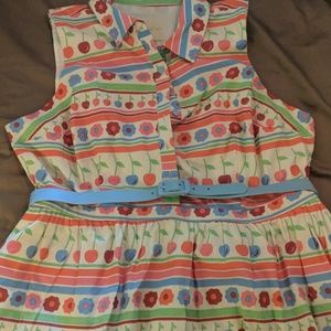 Modcloth 2X Dress with Belt